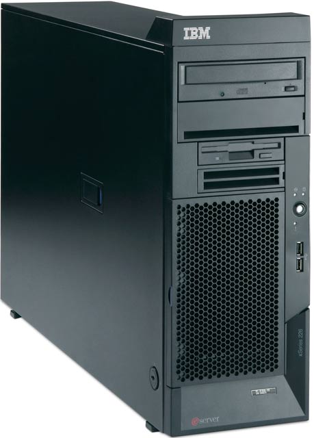  IBM xSeries 226 (x226) XeonDP-3.0/2Mb/800MHz, 2x512Mb PC2-3200/400MHz, Ultra320-SCSI (max 6x146.8Gb), HP, 6/6 PCI, CD, FDD, Gigabit NIC, 2x514Watt